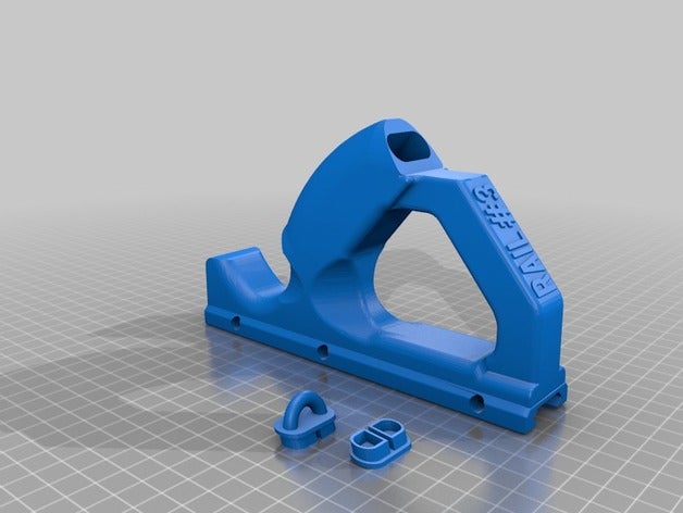 cqr fore grip bolso outros 3D print model - Mito3D