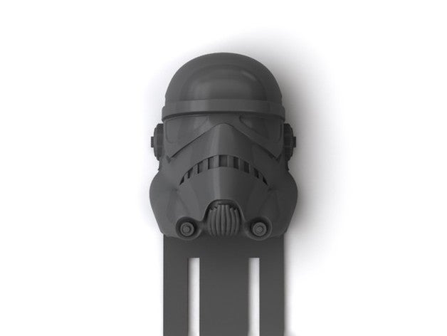 trooper Lesezeichen hand tools flexibel pla vorhanden star wars stormtrooper 3D print model - Mito3D