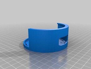 amazon dot wall bracket gadgets echo mount 3d print model - Mito3D