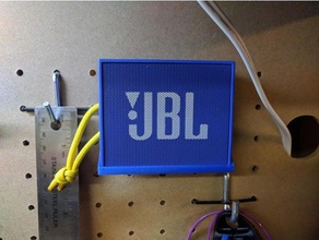 jbl bluetooth hoparlör pegboard mount raf git ses Dağı peg board 3d print model - Mito3D