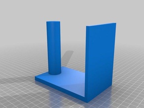 De 1 pulgada de diámetro filamento soporte bobina 3d la impresora partes pulgadas 3d print model - Mito3D