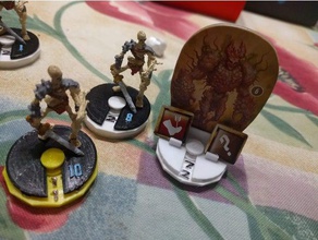 gloomhaven standee figure bases de la santé jeux 3d print model - Mito3D