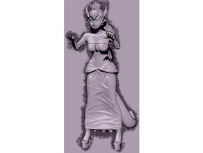 bowesette mini Skulpturen mario bros peachette Prinzessin peach super 3d print model - Mito3D