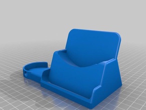 samsung wireless charging stand mobile Telefon 3d print model - Mito3D