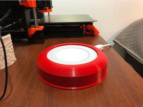 base lampada lithophanes arredamento 3d print model - Mito3D