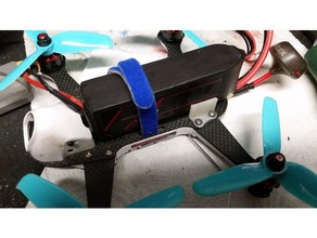 vortex 180 battery wall guard rc vehicles holder drone vortex180 3d print model - Mito3D