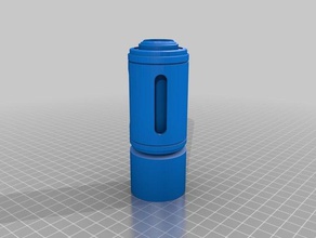 nerf barrelmuzzle Eki sahne 3d print model - Mito3D