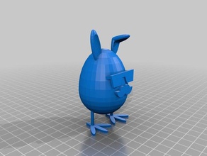 egg man 3d printing 3d print model - Mito3D