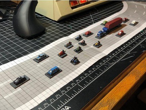classica scala car wars auto giochi 3d print model - Mito3D