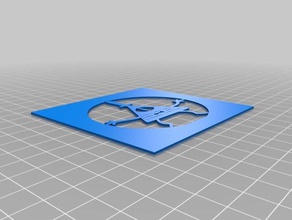 projeto de lei gravidade cai estêncil a arte as ferramentas personalizado 3d print model - Mito3D