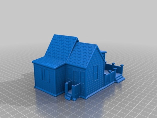 See glen Weihnachten Haus im Dorf Gebäude Strukturen department 56 dickensville hawthorne Landschaft landschaft lemax luville Modell putz 3D print model - Mito3D