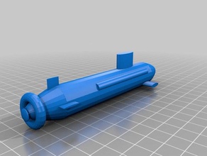 simple submarine vehicles 3dmodel model 3d print model - Mito3D