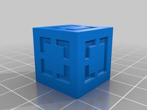 dungeon rooms ultimate configurable dice customized 3d print model - Mito3D