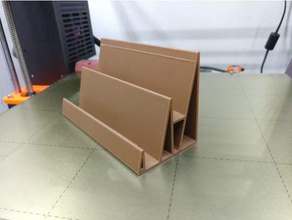 Doppel-Visitenkarte-Halter Organisation 3d print model - Mito3D