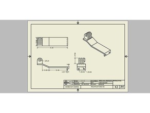 mont cam cr-10 s5 axe des ordonnées 3d de l'imprimante pièces cr10 creality 3d print model - Mito3D