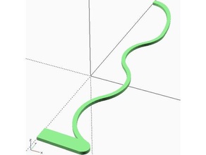 personnalisable convexe, concave de la courbe art personnalisé customizer rejoignez conjointe thai 3d print model - Mito3D