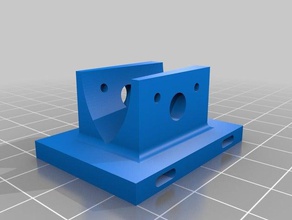 rudder camera bracket 3d printing 3d print model - Mito3D