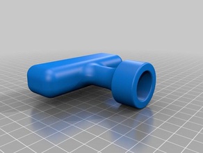 quad starter handle v1 anlasser atv kymco rope seilzugstarter tgb 3d print model - Mito3D