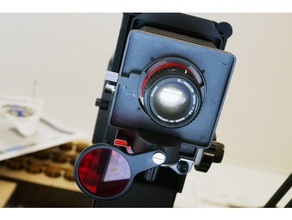 fujimoto g70 v70 anel de lente baioneta câmera analógico fotografia analógica câmara escura ampliador m39 nikkor 3d print model - Mito3D