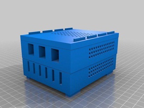 raspberry pi nas caso del proyecto diy 3d print model - Mito3D