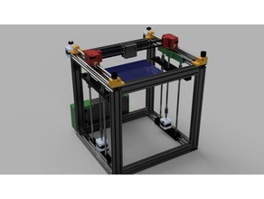 rep al core xy 3d printer small printers corexy 3d print model - Mito3D