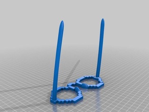 pixel glasses 3d printing 3d print model - Mito3D