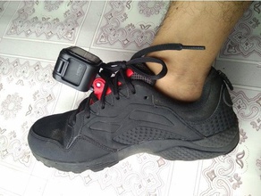 gopro shoe mount camera foot paramotor 3d print model - Mito3D