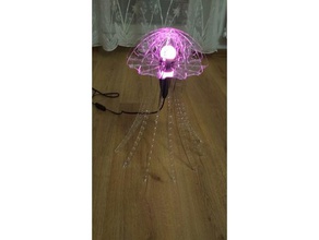 medusa de la lumière décor ampoule couleur conception e14 lampe led moderne rvb 3d print model - Mito3D