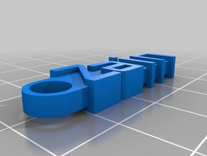 zain organização personalizado 3d print model - Mito3D