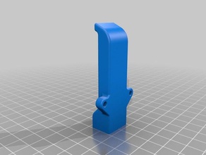 extended duct 3d printer parts 3d print model - Mito3D