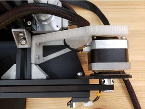 ender 2 eje de doble soporte amortiguador 3d la impresora partes Impresora actualizaciones 3d print model - Mito3D