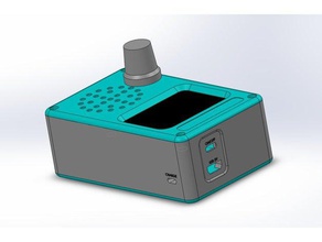 variomètre cas de nokia 5110 projet zone l'électronique projectbox 3d print model - Mito3D