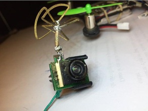 léger micro quadricoptère support de caméra rc des véhicules fpv 3d print model - Mito3D