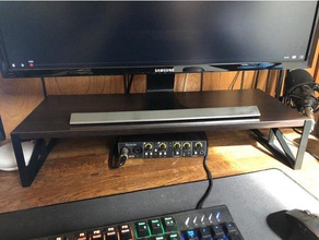 ikea ekby laiva soporte del monitor oficina 3d print model - Mito3D