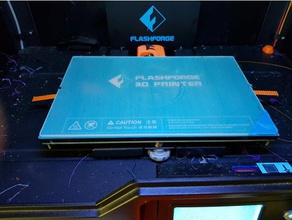 nouvelle façon de corriger lit verre creator pro 3d l'imprimante accessoires flashforge 3d print model - Mito3D
