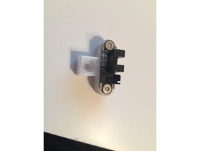 lerdge optical endstop holder 3d printer parts anycubic kossel lerdge-x 3d print model - Mito3D