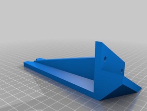 anycubic kossel superior soporte de bobina 3d la impresora partes filamento spoolholder cola montaje 3d print model - Mito3D