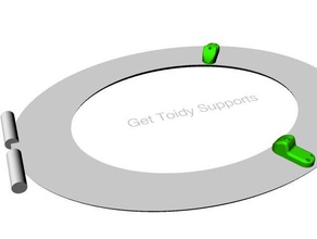 toidy koltuk destekler banyo 3d print model - Mito3D