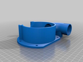 mais apertado maslow eixo z base de vácuo robótica cnc aspirador 3d print model - Mito3D