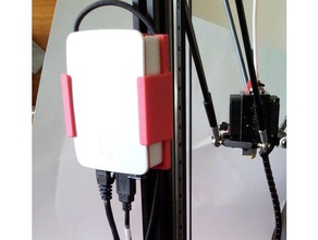 raspberry pi octoprint polvos titular anycubic kossel linear plus 3d a impressora os acessórios 3d print model - Mito3D