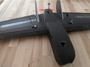 pés goblin partes rc veículos de avião flitetest controle remoto 3d print model - Mito3D