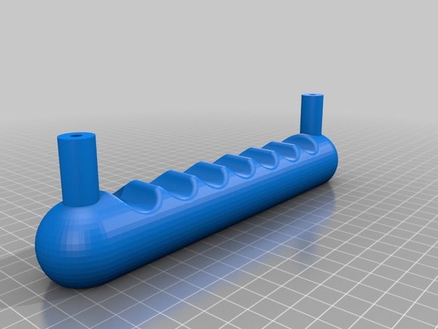 armário de gavetas puxador aderência substituição partes openscad 3D print model - Mito3D