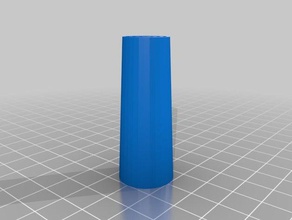 il mio personalizzato bastone telescopico 1 mm pareti mano strumenti 3d print model - Mito3D
