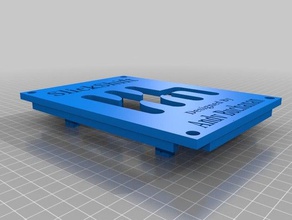 shifter plates im making computer 3d print model - Mito3D