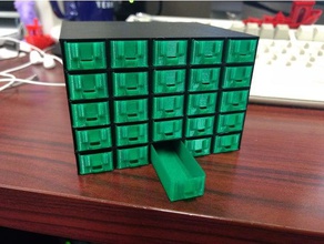parametrico vaso componente in modalità cassetti strumento i titolari scatole 3d print model - Mito3D