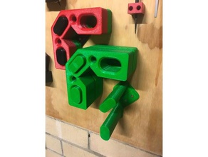 Spann-Quadrat-Halter tool Inhaber - Boxen Holzbearbeitung 3d print model - Mito3D
