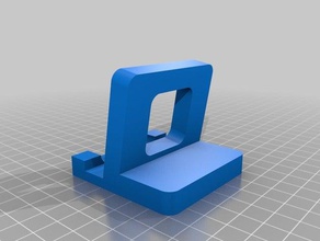 phone stand v1 3d printing android iphone smartphone 3d print model - Mito3D