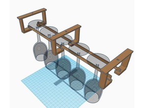 soporte copas armario cups cupboard support kitchen dining 3d print model - Mito3D