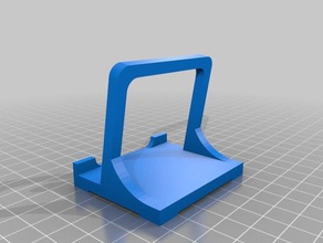 phone stand v2 3d printing phonestand smartphone 3d print model - Mito3D