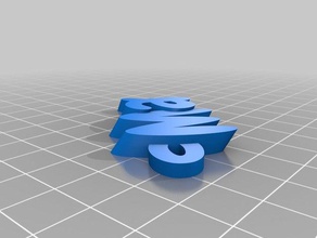 max organización personalizado 3d print model - Mito3D